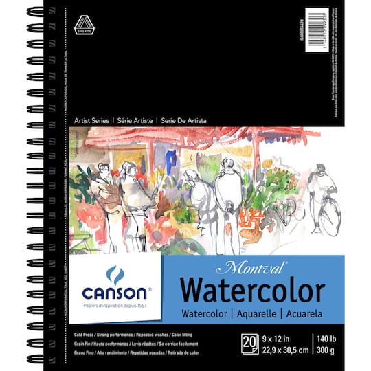 Canson® Montval® Artist Series Watercolor Book